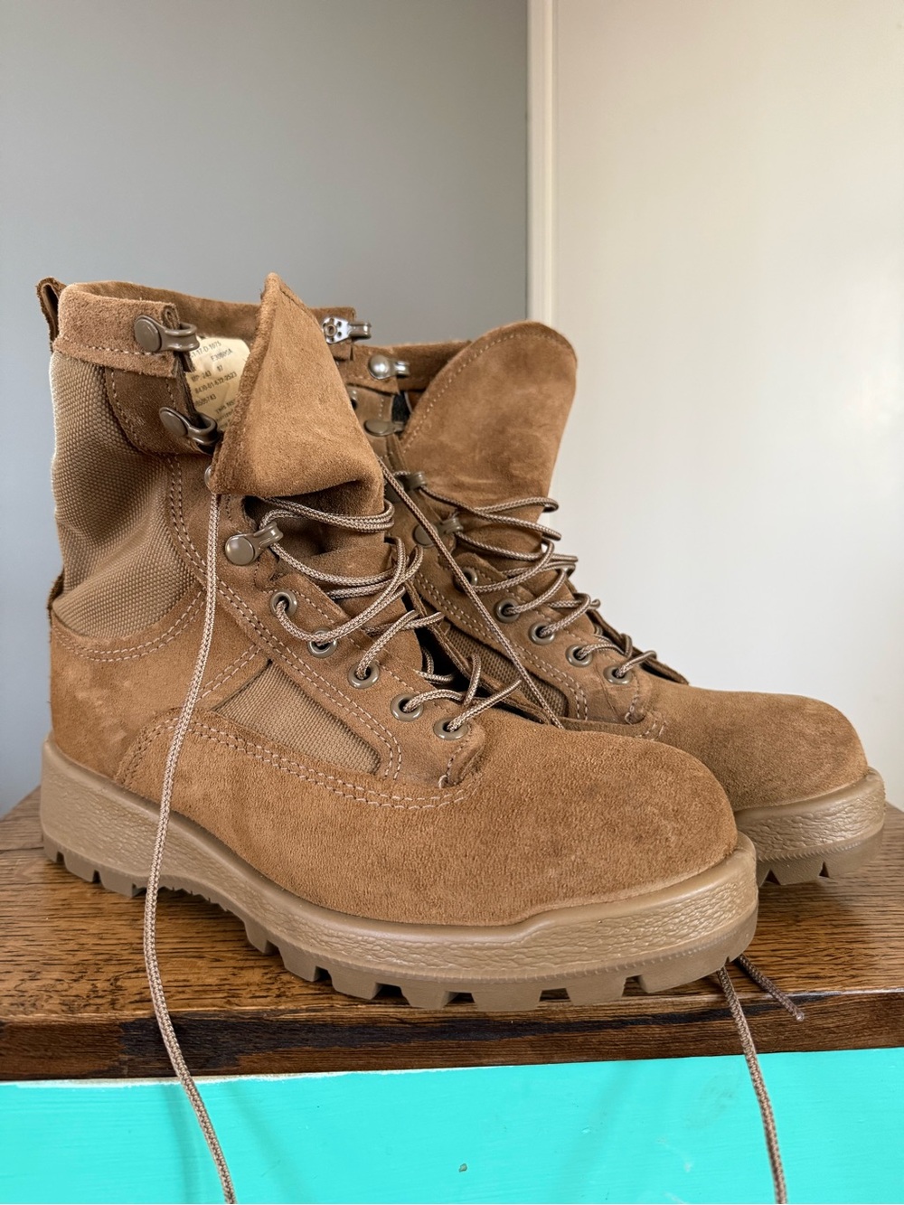 Bates Suede Tactical Boots - Brown W7.5